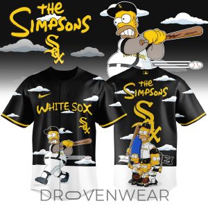Chicago White Sox x The Simpsons 2026 Limited Edition Jersey by Drovenwear.com