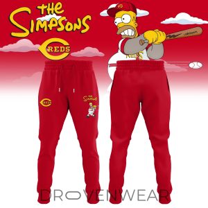 Cincinnati Reds x The Simpsons 2026 Limited Edition Jersey by Drovenwear.com
