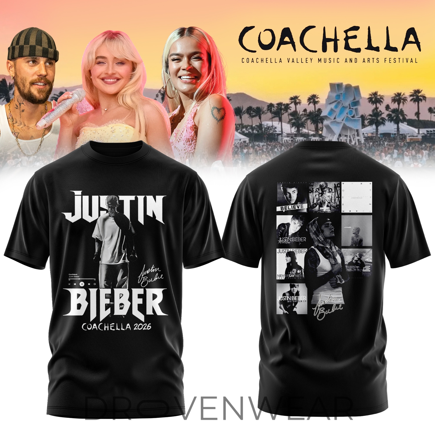 Coachella 2026 Festival State Of Mind Graphic Festival Shirt V3 Coachella 2026 Festival State Of Mind Graphic Festival Shirt V3