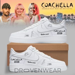 Coachella 2026 Festival State Of Mind Lifestyle Sneakers by Drovenwear.com