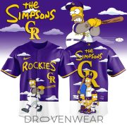 Colorado Rockies x The Simpsons 2026 Limited Edition Jersey