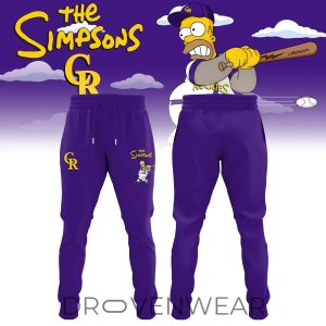 Colorado Rockies x The Simpsons 2026 Limited Edition Jersey by Drovenwear.com