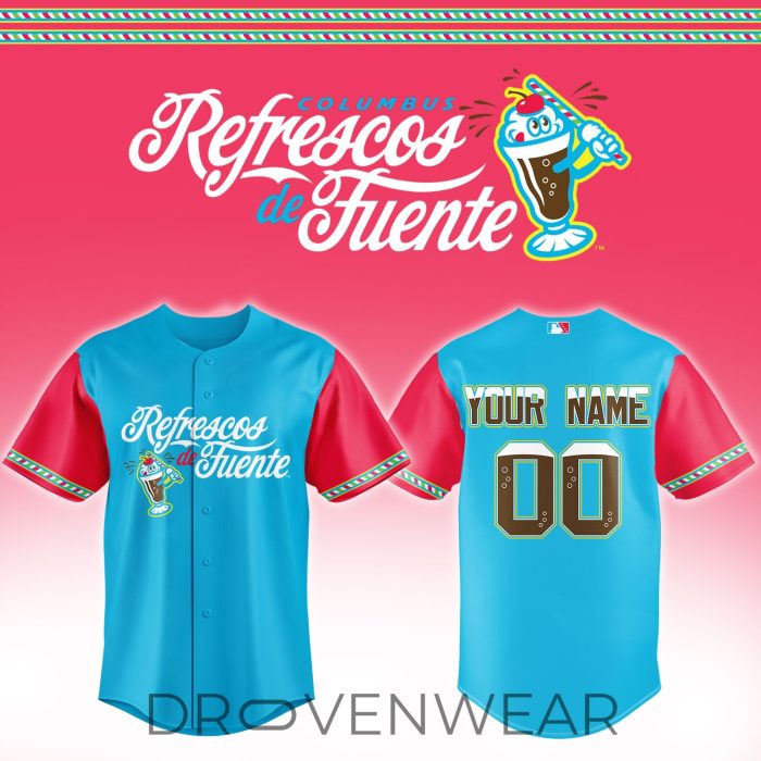 Columbus Refrescos de Fuente 2026 Limited Personalized Jersey - Image 2