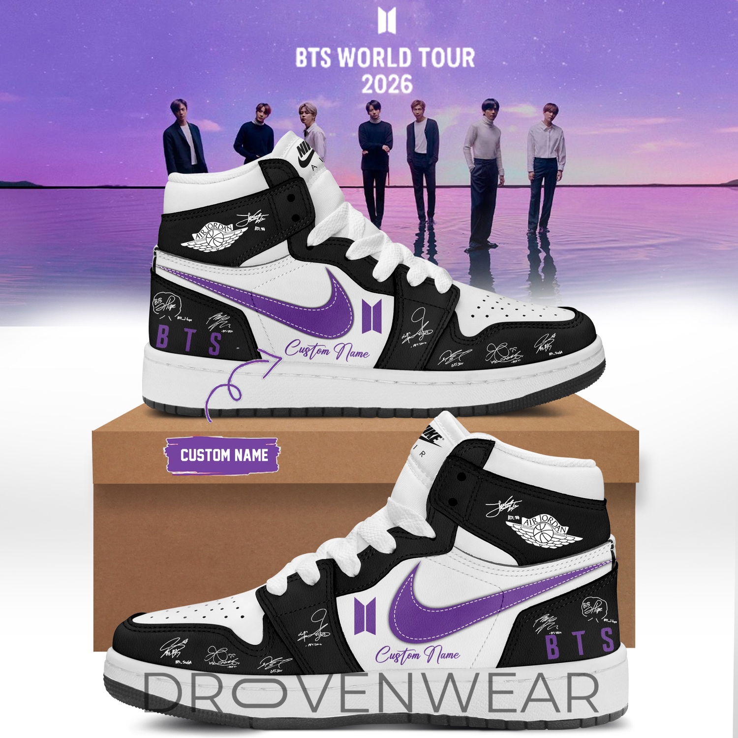 Comeback & World Tour 2026 Limited Edition Signature - AJ1 Shoes 1 Comeback & World Tour 2026 Limited Edition Signature - AJ1 Shoes 1