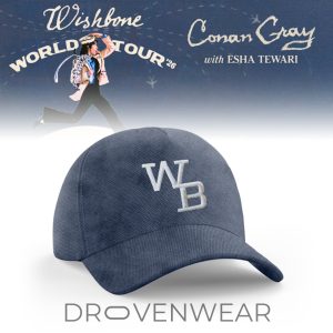 Conan Gray Wishbone World Tour 2026 Limited Cap by Drovenwear.com