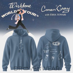 Conan Gray Wishbone World Tour 2026 Limited Hoodie Ver2 by Drovenwear.com
