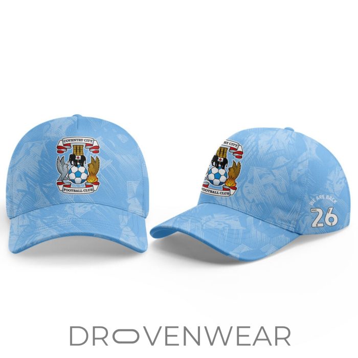 Coventry City WE ARE PREMIER LEAGUE Limited Edition Shirt Blue - Image 2