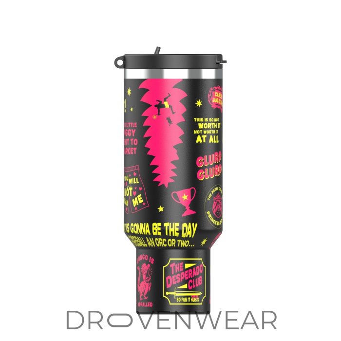 Crawl & Chaos Princess Donut Best In Dungeon 40oz Special Edition Tumbler - Image 5