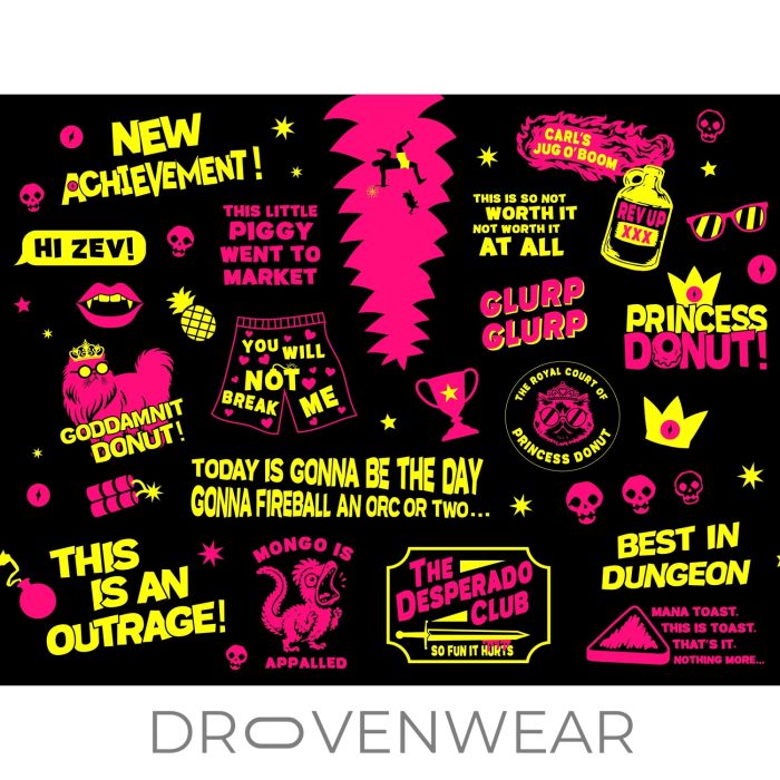 Crawl & Chaos Princess Donut Best In Dungeon 40oz Special Edition Tumbler - Image 6