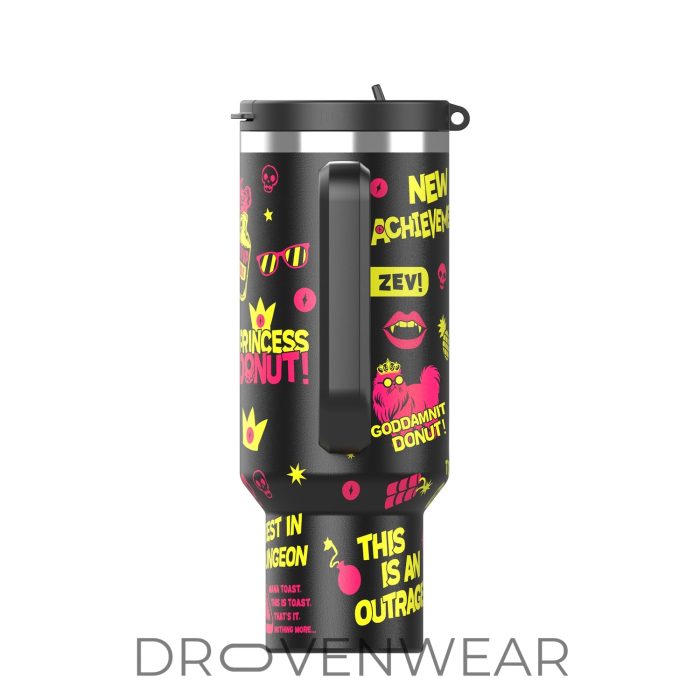 Crawl & Chaos Princess Donut Best In Dungeon 40oz Special Edition Tumbler - Image 7