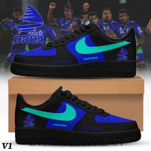 Custom Low Top Sneakers Fijian Drua Edition by Drovenwear.com
