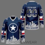Dallas Stars "Robo Assist The Officer" Custom Jersey - Image 2