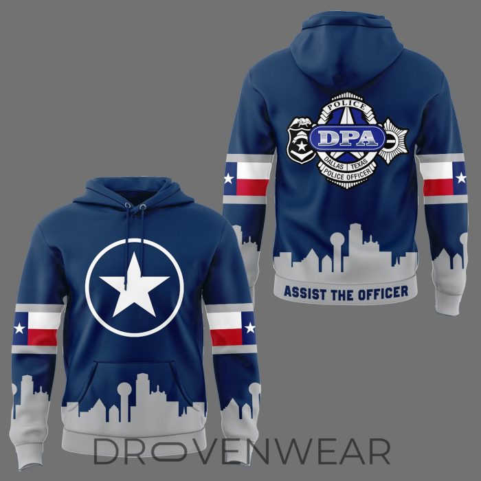 Dallas Stars "Robo Assist The Officer" Hoodie Ver4 - Image 2