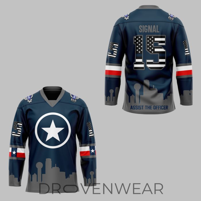 Dallas Stars "Robo Assist The Officer" Jersey - Image 2