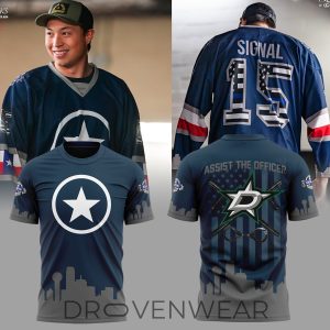 Dallas Stars Robo Assist The Officer Shirt by Drovenwear.com