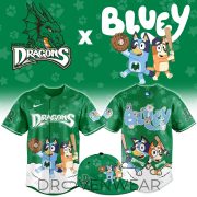 Dayton Dragons Bluey Cartoon Theme Night Baseball Jersey