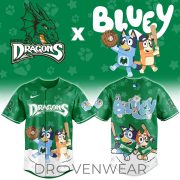 Dayton Dragons Bluey Cartoon Theme Night Baseball Jersey - Image 2