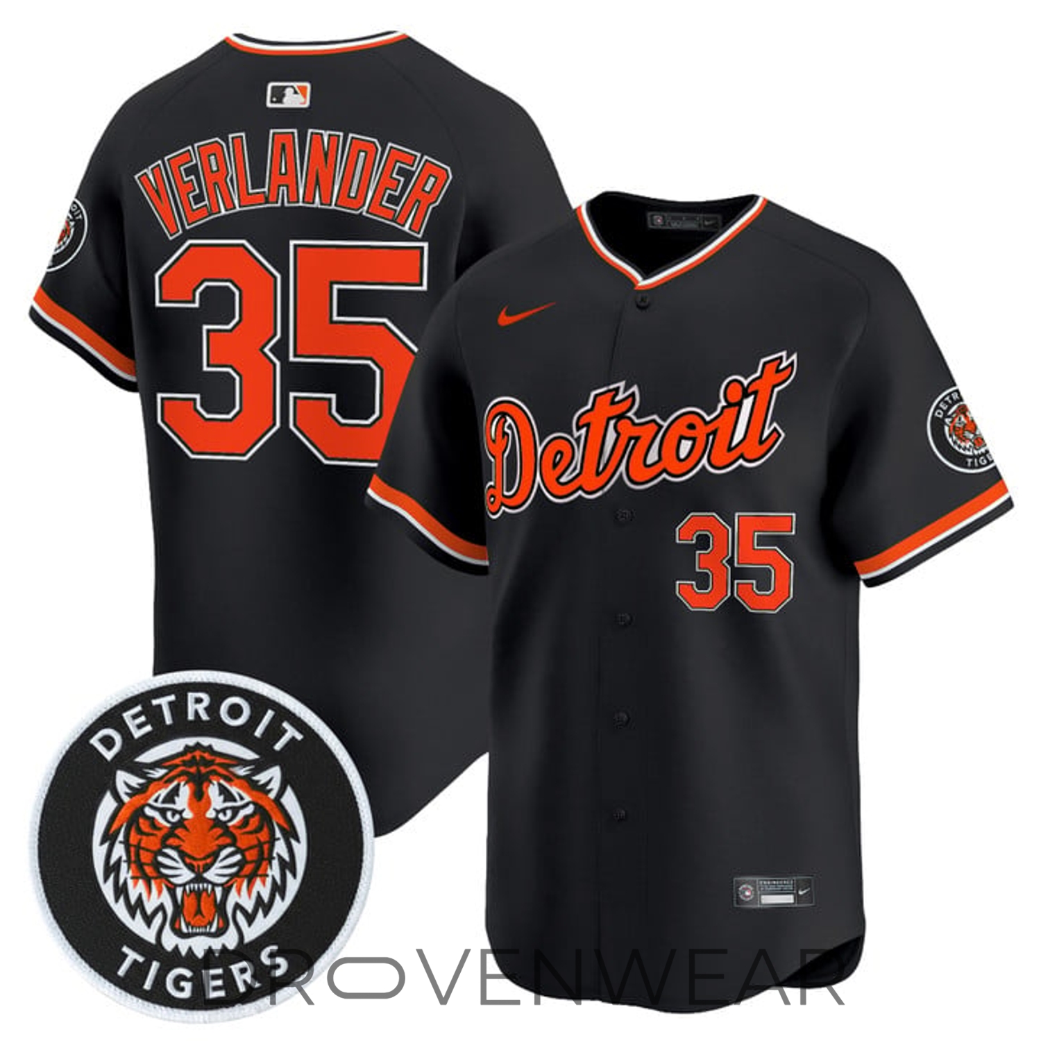 Detroit Tigers 2026 Alternate Vapor Premier Style Limited Baseball Jersey Detroit Tigers 2026 Alternate Vapor Premier Style Limited Baseball Jersey