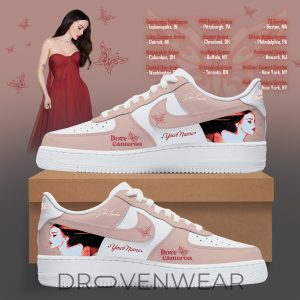Dove Cameron 2026 Tour Merch The First Time AF1 Sneaker by Drovenwear.com