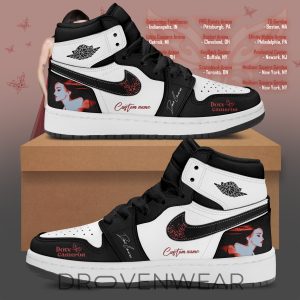 Dove Cameron 2026 Tour Merch The First Time Black AJ1 Sneaker by Drovenwear.com