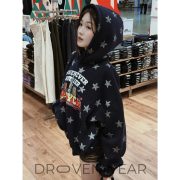 Drovenwear NYC Stars Graphic Hoodie – Vintage Cityscape Streetwear Pullover - Image 3