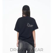 Drovenwear Paradox Urban Sketch Graphic T-Shirt – Vintage Architecture Streetwear Tee - Image 4