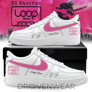 Ed Sheeran Loop Tour 2026 Limited Edition Air Force 1 Sneaker by Drovenwear.com
