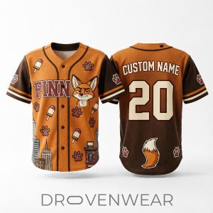 Finnick Zootopia Baseball Jersey by Drovenwear.com