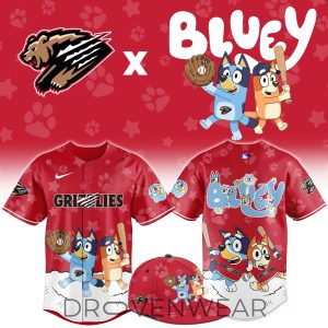 Fresno Grizzlies Bluey Night Game Limited Jersey by Drovenwear.com