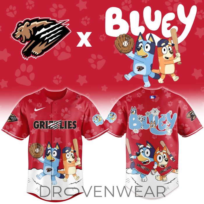 Fresno Grizzlies Bluey Night Game Limited Jersey - Image 2