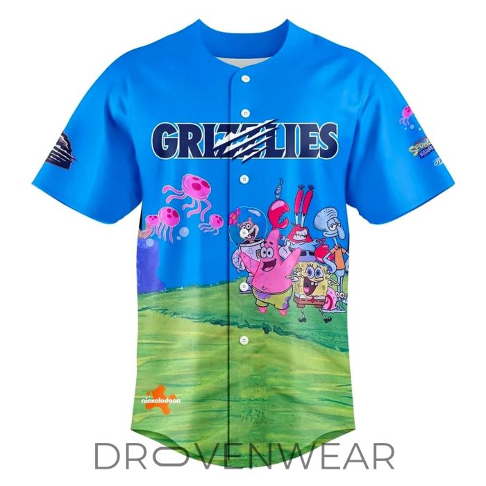 Fresno Grizzlies SpongeBob Night Limited Jersey - Image 2