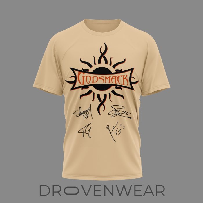 Godsmack - The Rise of Rock World Tour 2026 3D Shirt - Image 2