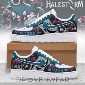 Halestorm UK Europe Tour 2026 Premium Edition Air Sneakers by Drovenwear.com