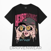 Heartbreak Take A Revenge Graphic Tee - Edgy Pop Art Oversized Streetwear T-Shirt