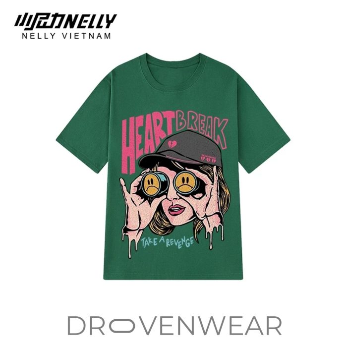 Heartbreak Take A Revenge Graphic Tee - Edgy Pop Art Oversized Streetwear T-Shirt - Image 4