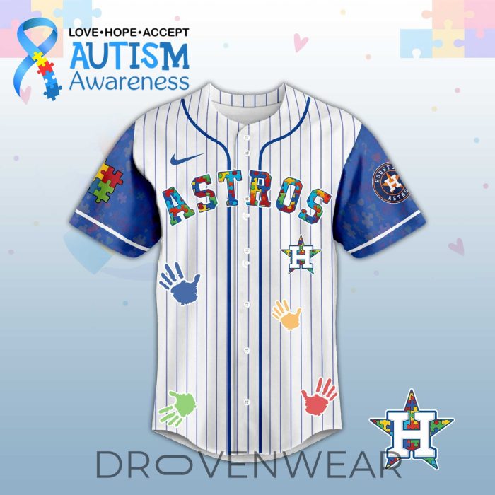 Houston Astros Autism Awareness 2026 Limited Editions Jersey - Image 2