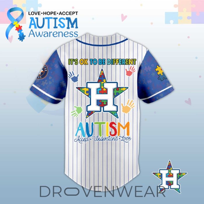 Houston Astros Autism Awareness 2026 Limited Editions Jersey - Image 3