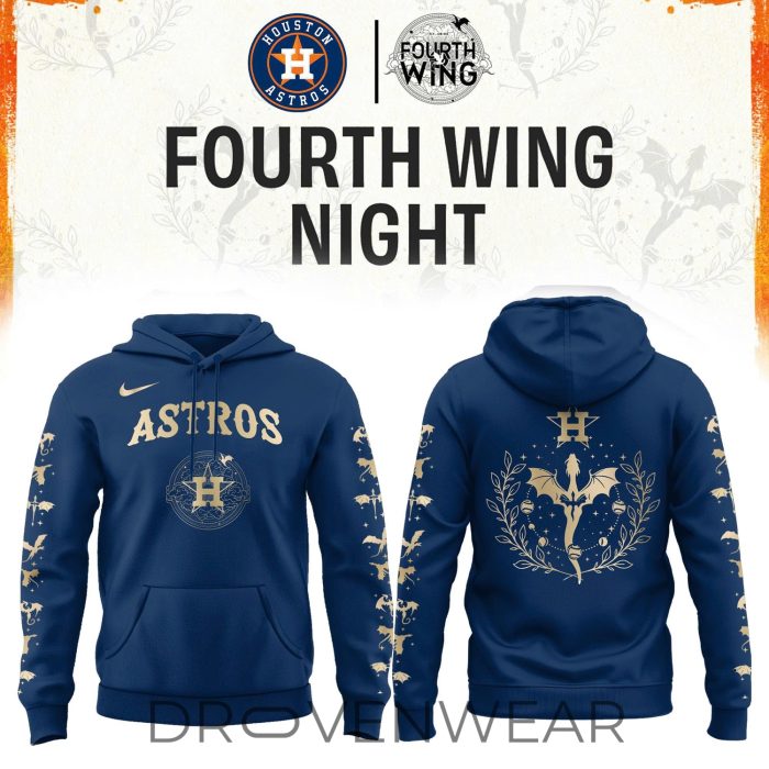 Houston Astros Wings Night Limited Edition Hoodie| Cap | Jogger - Image 4