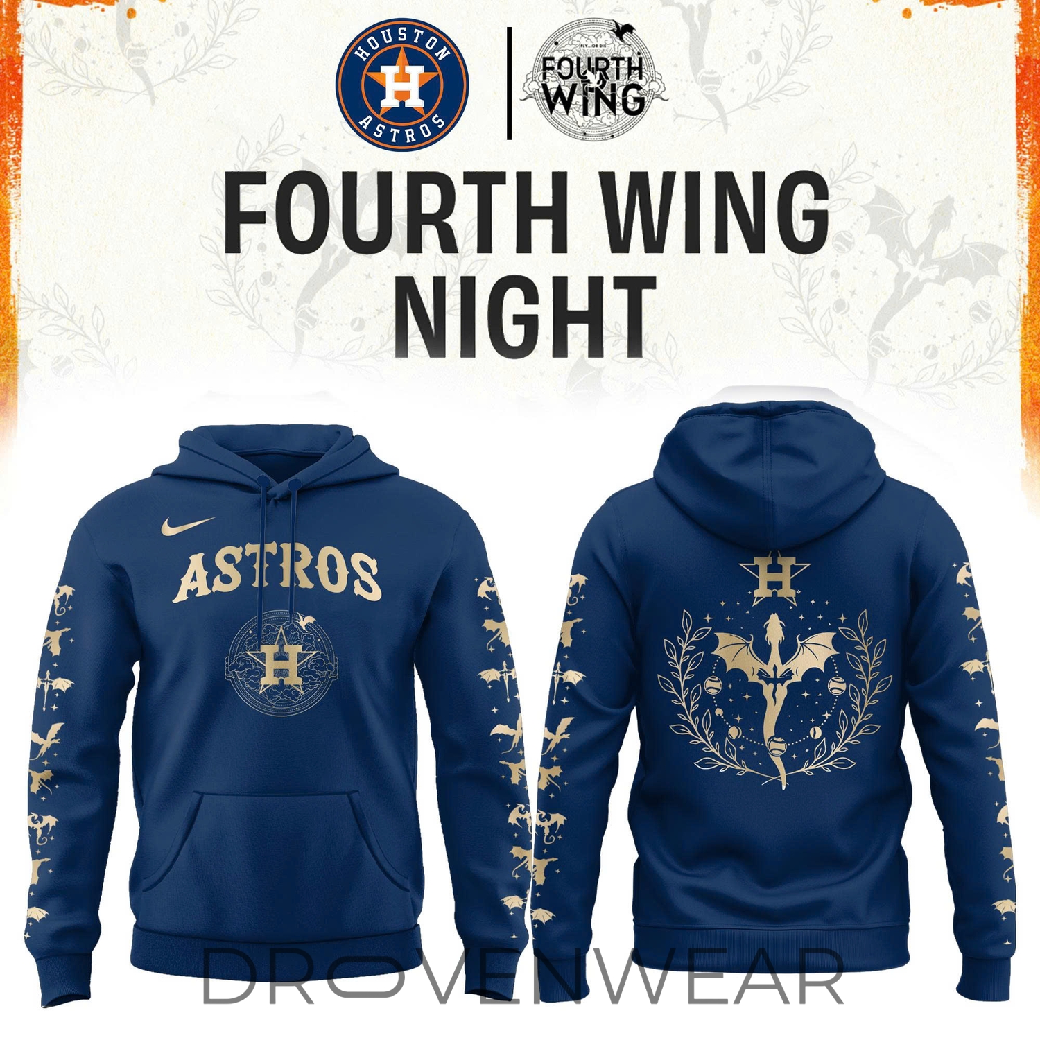 Houston Astros Wings Night Limited Edition Hoodie| Cap | Jogger Houston Astros Wings Night Limited Edition Hoodie| Cap | Jogger