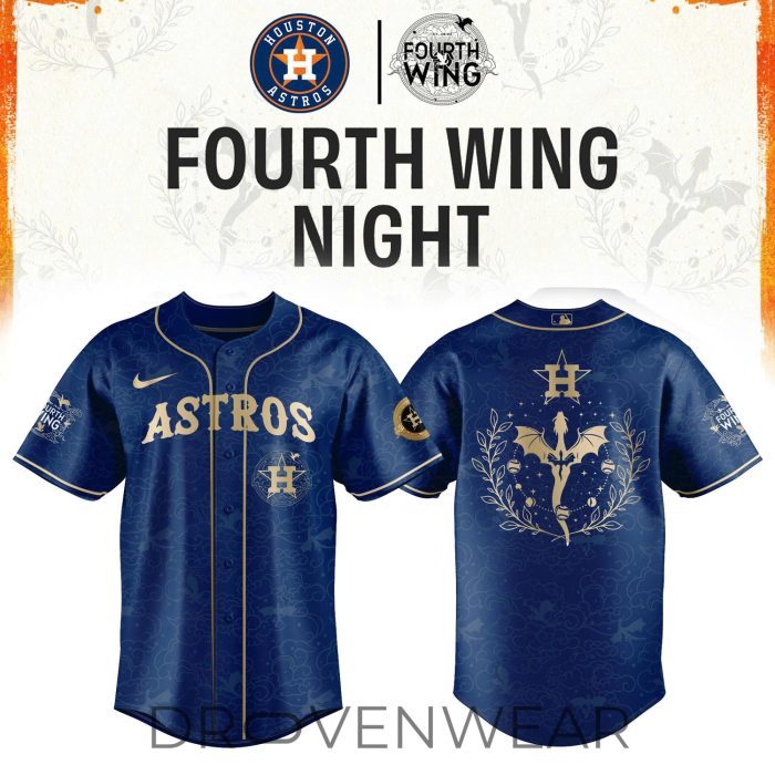 Houston Astros Wings Night Limited Edition Jersey| Cap | Jogger - Image 4