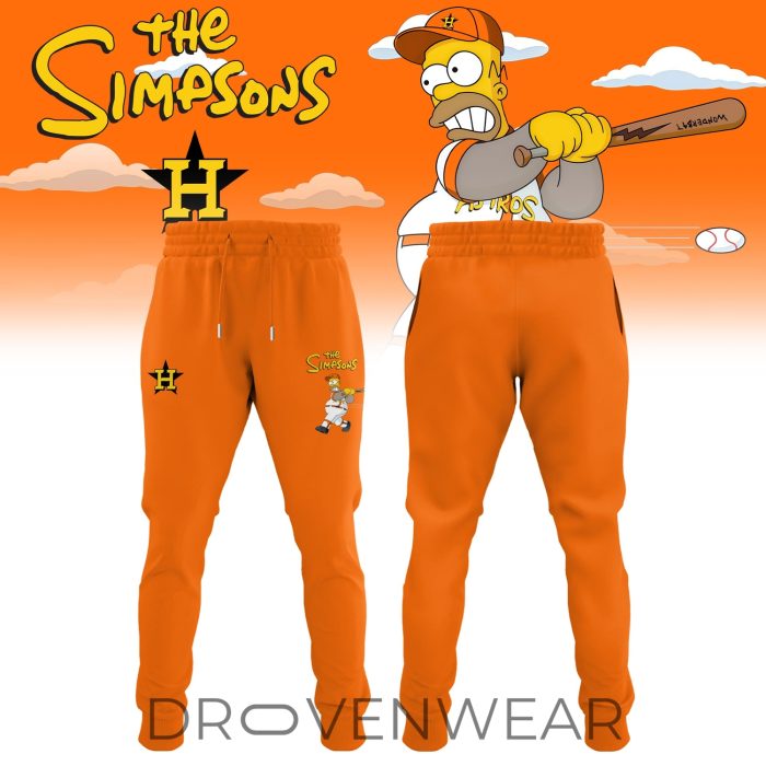 Houston Astros x The Simpsons 2026 Limited Edition Jersey - Image 2