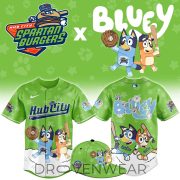 Hub City Spartanburgers Bluey Night Game Limited Jersey