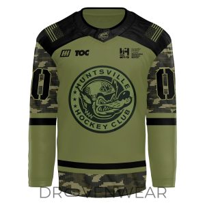 Huntsville Havoc Military Appreciation Night Hockey Jersey by Drovenwear.com