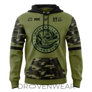 Huntsville Havoc Military Appreciation Night Hoodie by Drovenwear.com