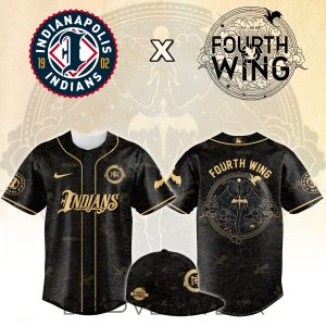 Indianapolis Indians x Fourth Wing Night Limited Jersey by Drovenwear.com