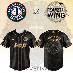 Indianapolis Indians x Fourth Wing Night Limited Jersey by Drovenwear.com
