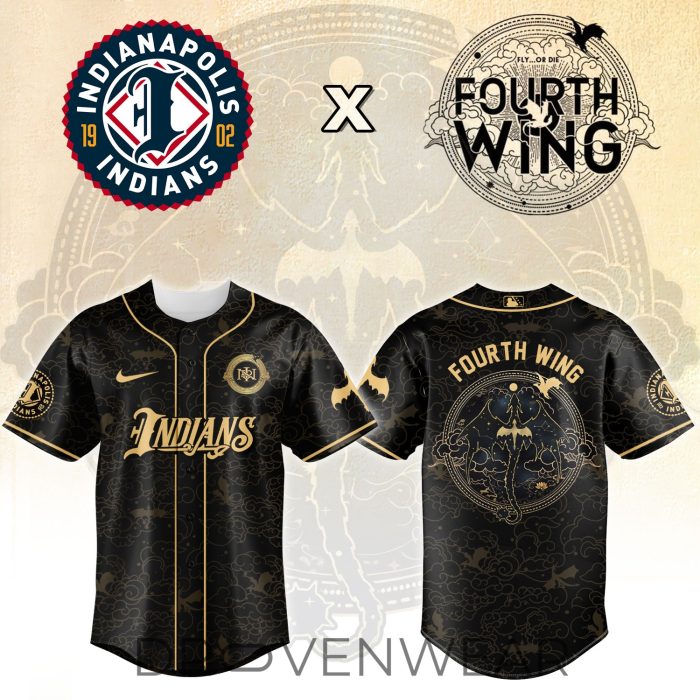 Indianapolis Indians x Fourth Wing Night Limited Jersey - Image 2