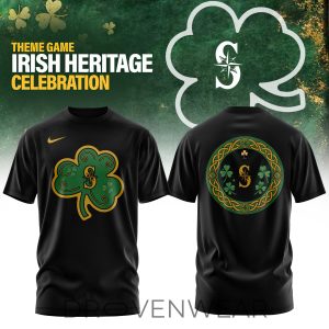 Irish Heritage Night x Seattle Mariners Mlb 2026 Edition Tee by Drovenwear.com