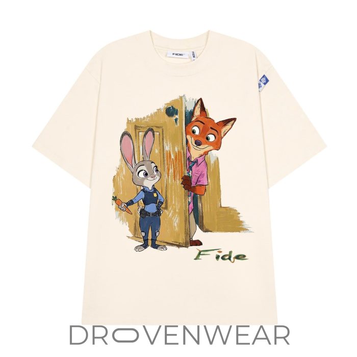 Judy Hopps and Nick Wilde from Disney's Zootopia Tshirt - Image 3