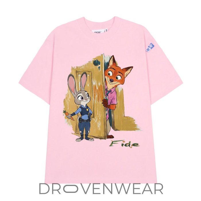 Judy Hopps and Nick Wilde from Disney's Zootopia Tshirt - Image 4